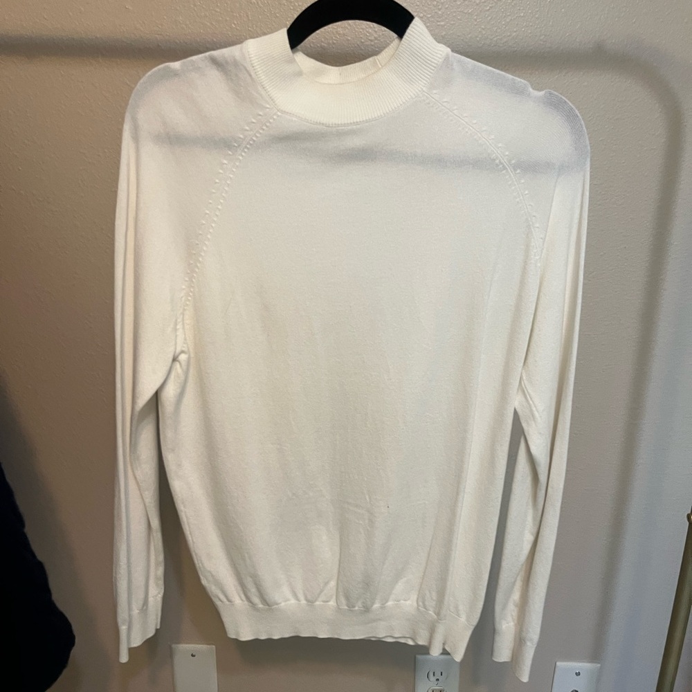 Zara Cream Knit Pullover